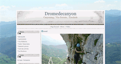 Desktop Screenshot of dromedecanyon.com
